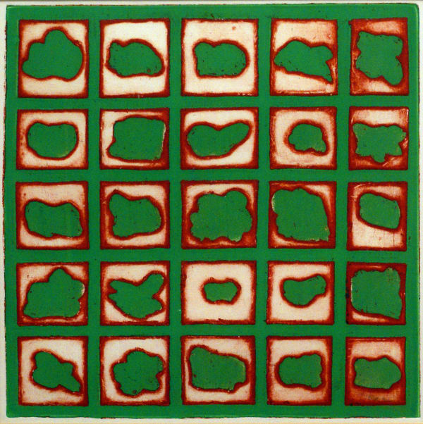 William Tillyer 25 Clouds, 1966 Etching on paper Relief deep etching intaglio EDITION Uneditioned PRINTER The Artist