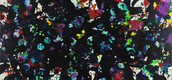 Sam Francis Untitled (SFF.737), 1980 Acrylic on gatorboard