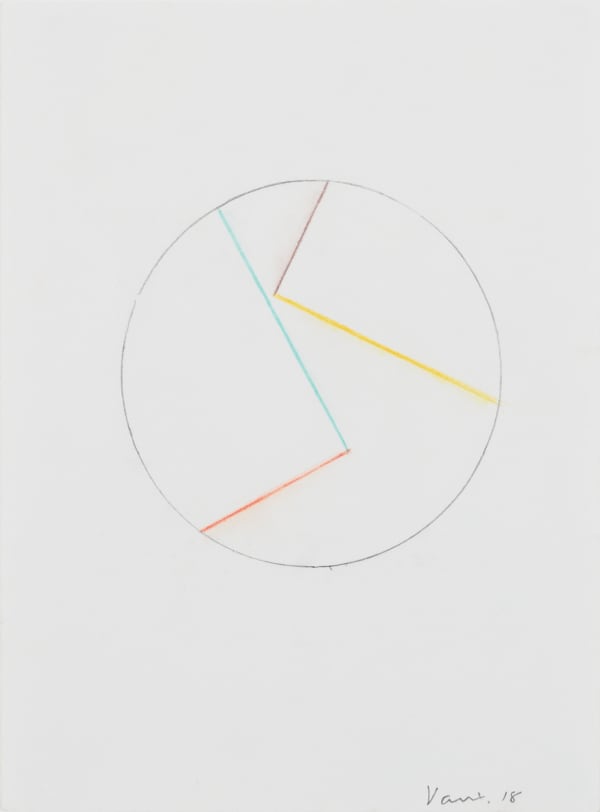 Marc Vaux Untitled, 2018 Pencil on paper