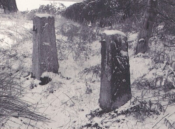 William Tillyer The Furnished Landscape - Milk Stands, 1977 Photograph 40.5 x 61.5 cms (15 15/16 x 24 1/4 ins) PRINTER The Artist