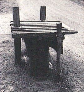 William Tillyer The Furnished Landscape - Milk Stands, 1977 Photograph PRINTER The Artist