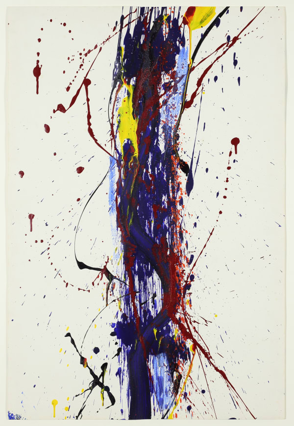 Sam Francis Untitled (SF86-069), 1988 Acrylic on paper
