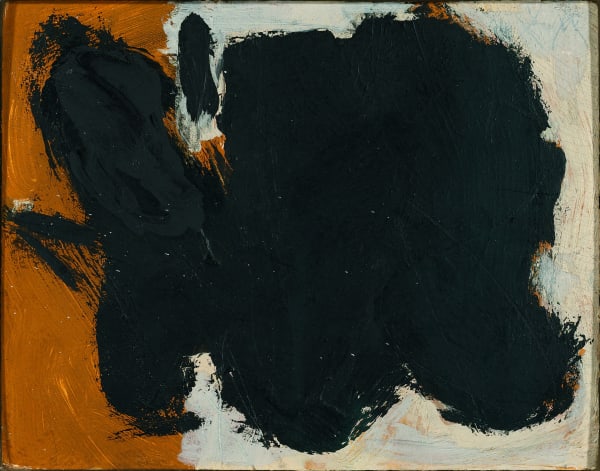 Robert Motherwell Two Figures No. 12, 1958 Oil on paperboard