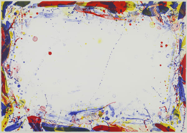 Sam Francis Damp, 1969 Lithograph on Rives BFK paper