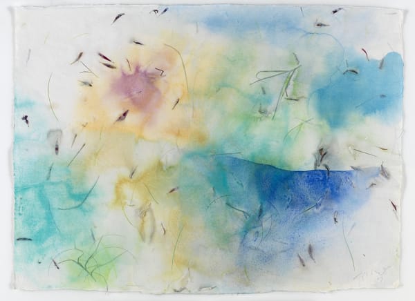 William Tillyer Air Wind Light Water. The Fall, Cape Cod 20, 2009 Watercolour on paper