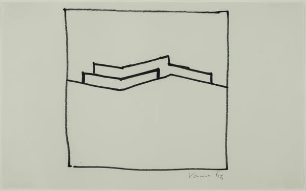 Marc Vaux Untitled, 1966 Ink on paper