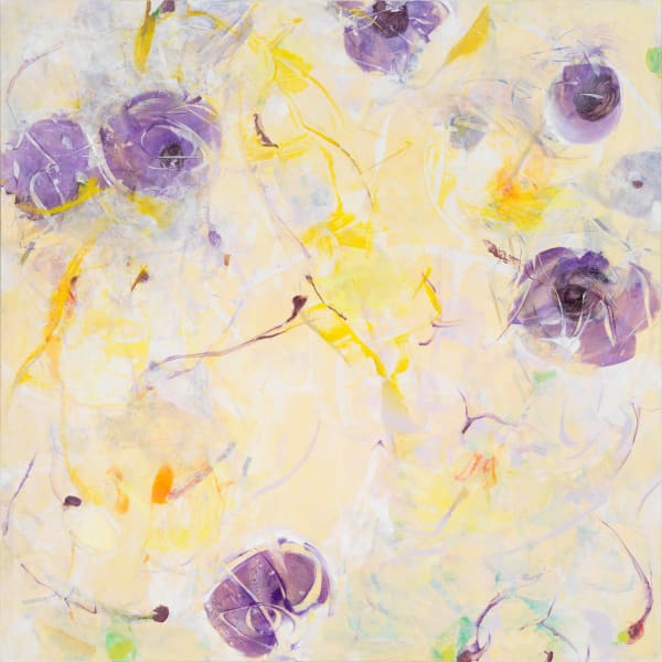 Bernd Koberling Wir Inseln I (Sonnengrund), 2017/2019 Oil on canvas 250 x 250 cms (98 3/8 x 98 3/8 ins)