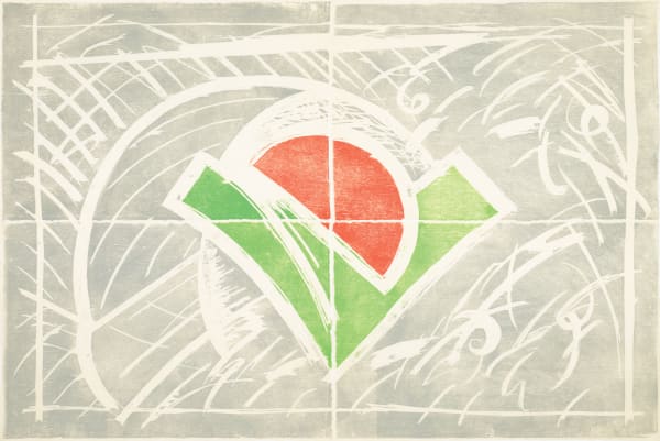 William Tillyer International Flora and Fauna (duplicate), 1984 Signed in pencil lower right (recto) Woodblock on paper 124 x 185 cms (48 3/4 x 72 3/4 ins) EDITION 30 PRINTER Homer Frankland Editions PUBLISHED BY Bernard Jacobson Ltd., London