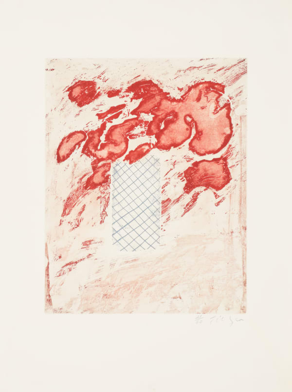 William Tillyer The Dale Vase with Pinks - Courthope Collection, 1977 Signed in pencil lower right (recto) Etching with aquatint on paper Paper size:: 75.6 x 56.5 cms (29 3/4 x 22 1/4 ins) EDITION 60 PROOFS 6AP 1 PP PRINTER Birgit Skiöld Print Workshop PUBLISHED BY Bernard Jacobson Ltd., London
