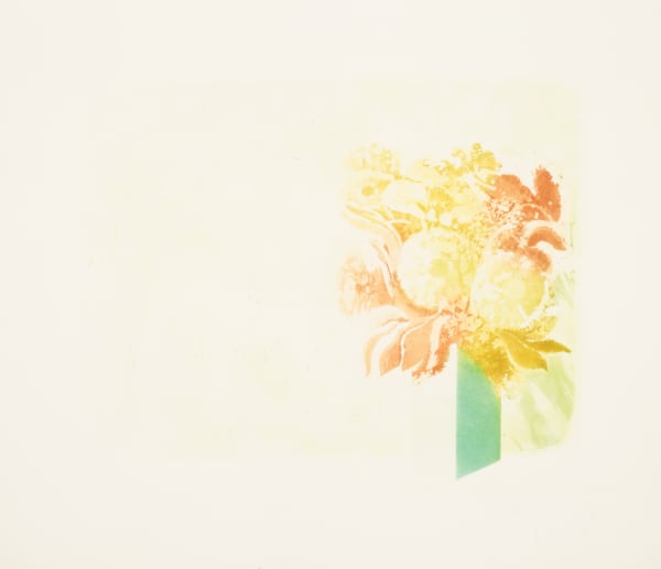 William Tillyer The Square Vase - Living by the Esk XIII, 1983 Signed in pencil lower right (recto) Coloured aquatint etching 7 colours Paper size: 69.8 x 81.9 cms (27 1/2 x 32 1/4 ins) EDITION 20 PRINTER Homer Frankand Editions PUBLISHED BY Bernard Jacobson Ltd., London