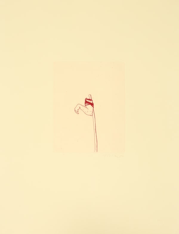 William Tillyer The Hanging Tree (Jan Luyken engravings – and from the 1633 etchings by Jacques Callot), 1974/2018 Signed in pencil lower right (recto) Line drawings on copper plate on 250 gsm Velin Arches Crème paper Paper size: 66 x 50.8 cms (26 x 20 ins) Plate size: 25 x 20.3 cms ( 9 7/8 x 8 ins) EDITION 25 PROOFS 4AP 1PP PRINTER Clifton Editions PUBLISHED BY Bernard Jacobson Ltd., London, 2018