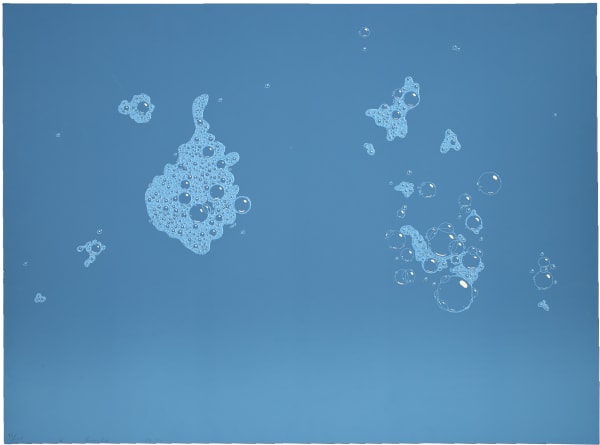 Ed Ruscha Suds (Dark Blue), 1971 Screenprint on White Arches paper, cut edges, bleed image