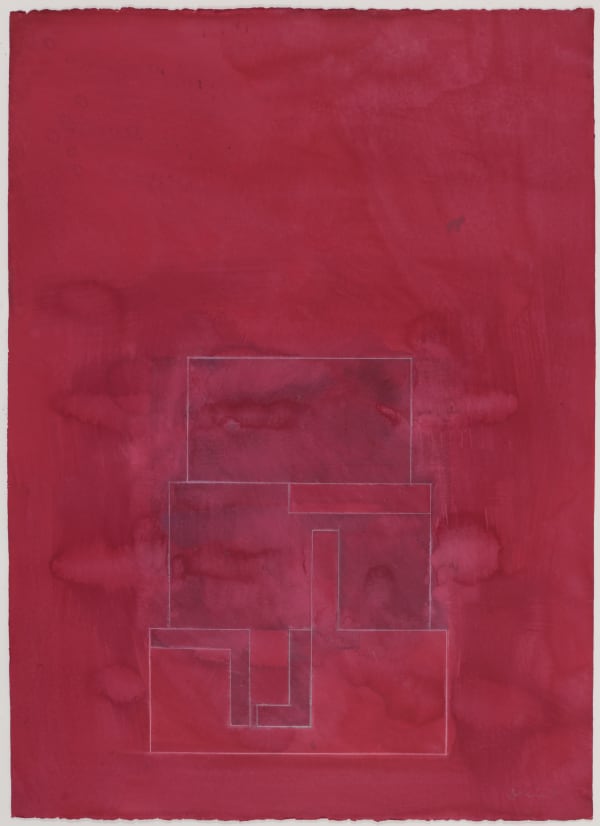 Robyn Denny Untitled 4, 1981 Acrylic and pencil on paper