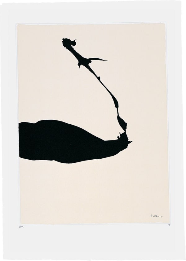 Robert Motherwell, Africa Suite: Africa 6, 1970