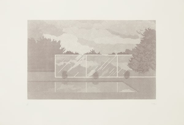 William Tillyer Pool Brown, 1972 Signed in pencil lower right (recto) Etching on paper Paper size: 70.6 x 104.5 cms (27 3/4 x 41 1/2 ins) Plate size: 44 x 72 cms (17 3/8 x 28 3/8 ins) EDITION 60 PRINTER Birgit Skiöld Print Workshop PUBLISHED BY Bernard Jacobson Ltd., London