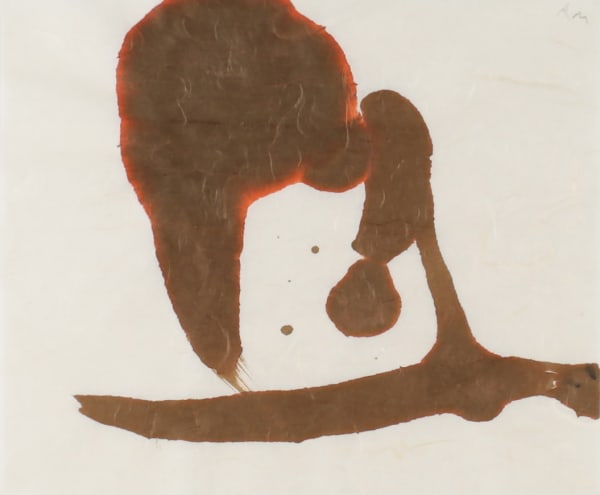 Robert Motherwell Lyric Suite, 1965 Ink on rice paper