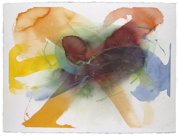 William Tillyer The Age of Anxiety/The Kerry Sunset Watercolours, 2002 Watercolour on Arches Aquarelle 640 gms paper