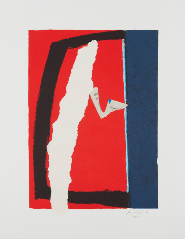 Robert Motherwell, Game of Chance, 1987