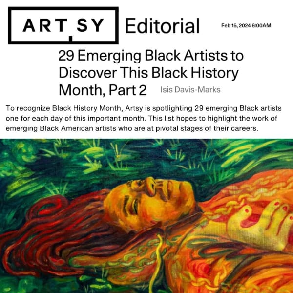 Artsy Editorial spotlights artist in Filo Sofi Arts' Foundations Fair exhibition , Sheherazade Thénard selcted as emerging artist to discover...