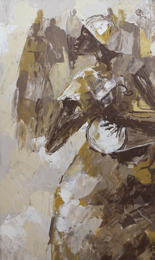 JOHN MENSAH | Berj Art Gallery | Ghanaian Artist