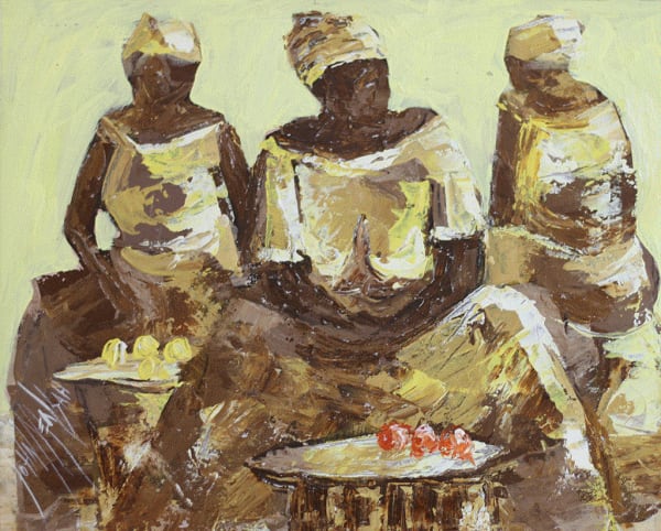 JOHN MENSAH | Berj Art Gallery | Ghanaian Artist