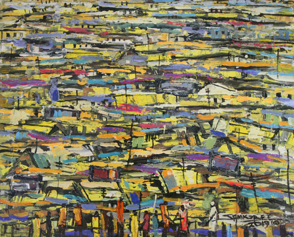 SAM KOBEE | Berj Art Gallery | Ghanaian Artist