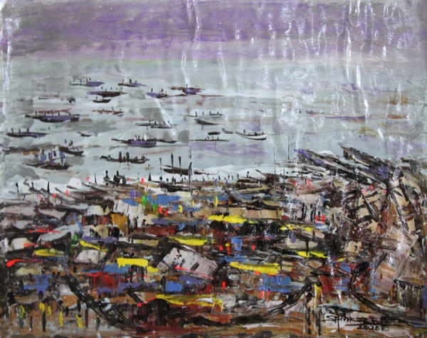 SAM KOBEE | Berj Art Gallery | Ghanaian Artist