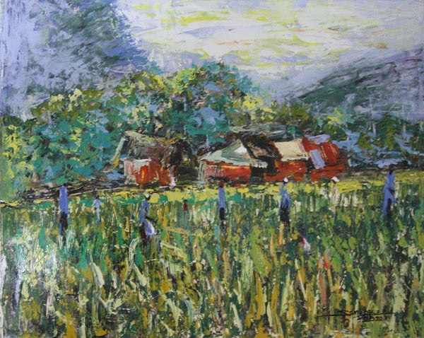 SAM KOBEE | Berj Art Gallery | Ghanaian Artist