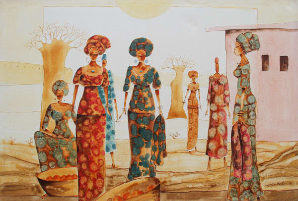 DJEDJE MEL | Berj Art Gallery |Ivorian Artist