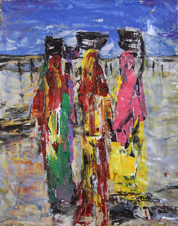 SAM KOBEE | Berj Art Gallery | Ghanaian Artist