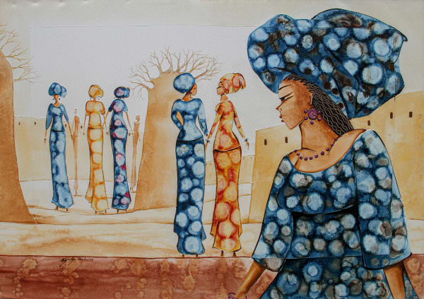 DJEDJE MEL | Berj Art Gallery |Ivorian Artist