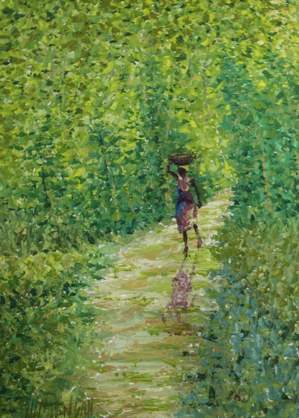 JOHN MENSAH | Berj Art Gallery | Ghanaian Artist