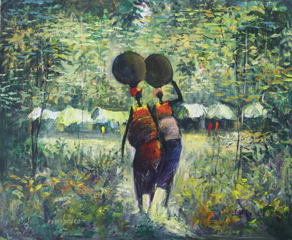 KOFI NDURO | Berj Art Gallery | Ghanaian Painter