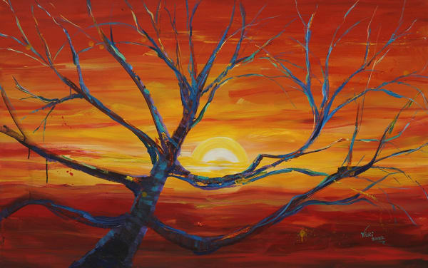 VICTORIA ADOE, Up the Tree, 2023