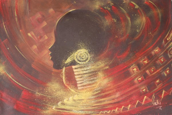 VICTORIA ADOE | Berj Art Gallery| Ghanaian Artist