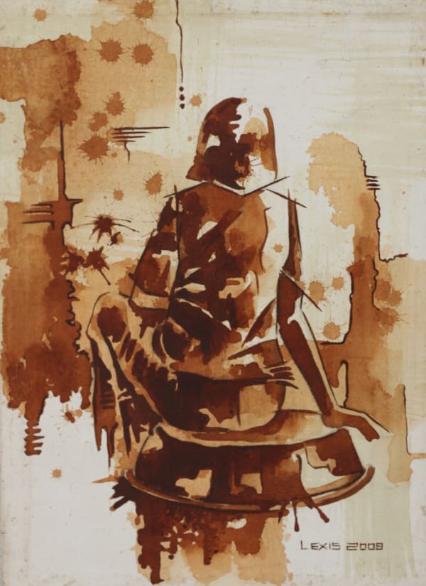 ALEX MENSAH | Berj Art Gallery | Ghanaian Artist |