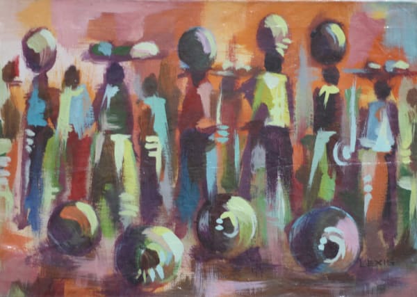 ALEX MENSAH | Berj Art Gallery | Ghanaian Artist