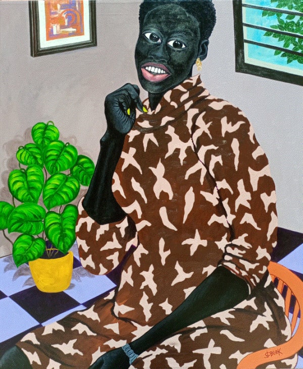 JOSEPH "JOBLEK" ADIBLEKU | Berj Art Gallery | Ghanaian Painter