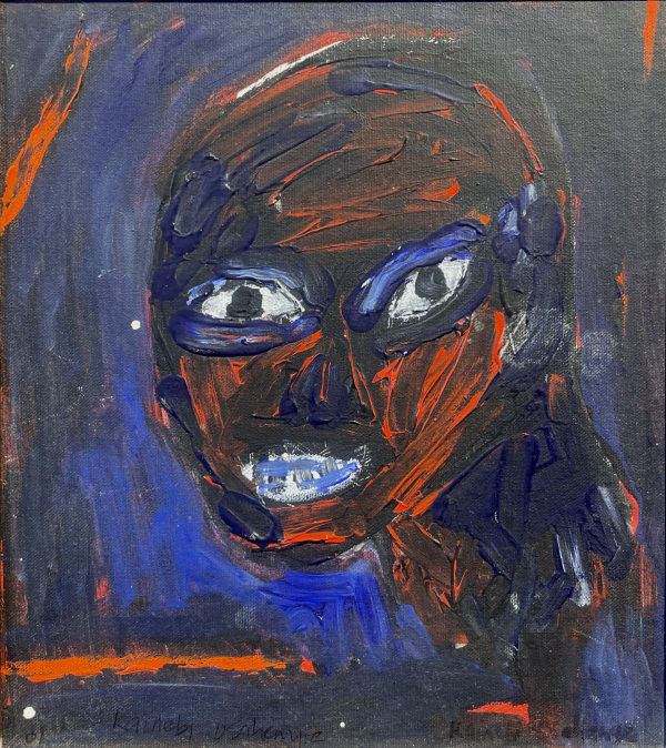 STREET WISDOM (SHINE YOUR EYE)2001Acrylic on board20 x 20 Inches