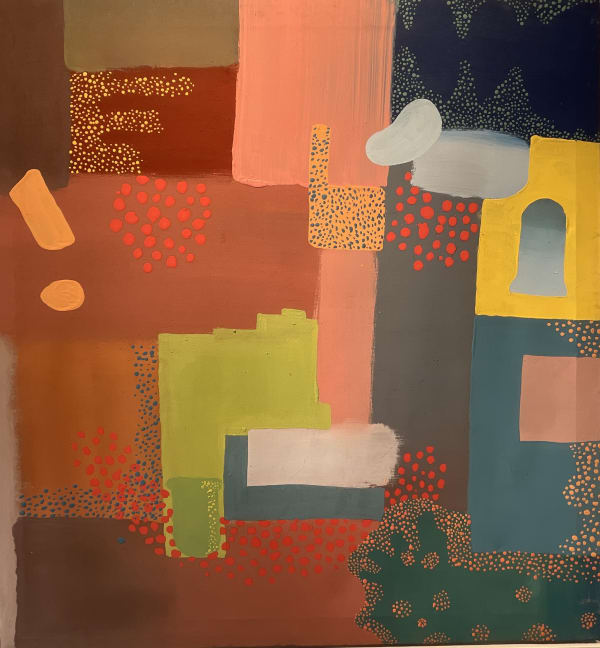 HAPPY PLACE 2023 Acrylic on Canvas 50 x 50 cm