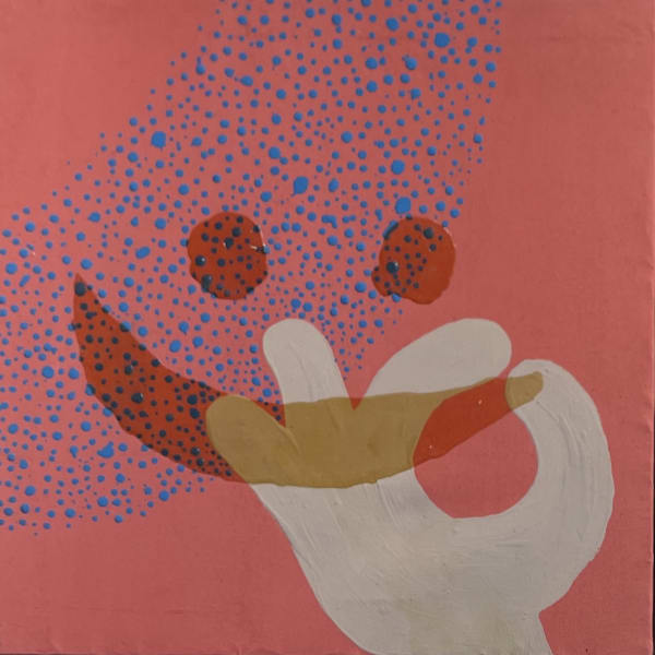 STAND TOGETHER 1 2023 Acrylic on Canvas 50 x 50 cm