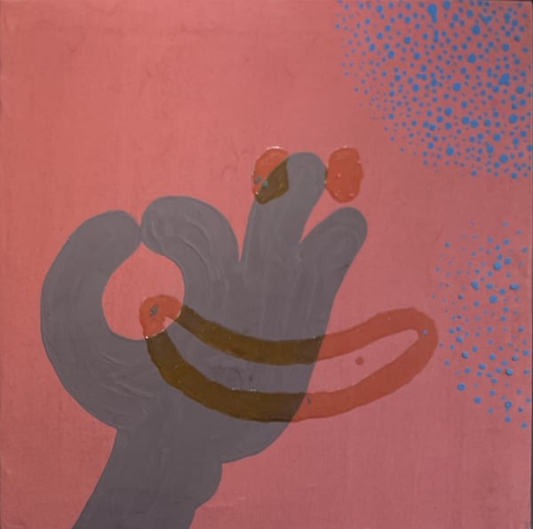 STAND TOGETHER 2 2023 Acrylic on Canvas 50 x 50 cm