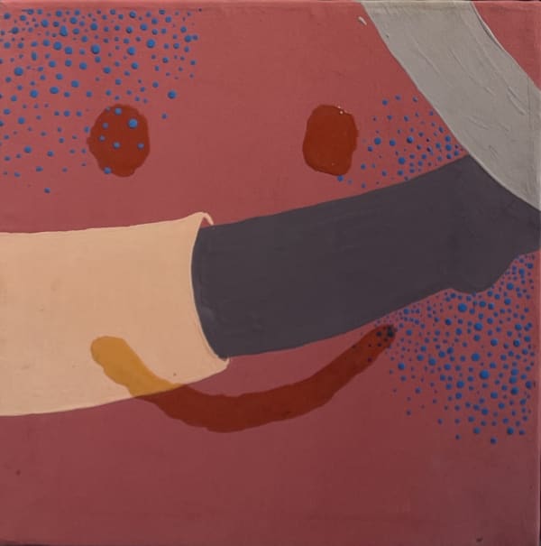 STAND TOGETHER 3 2023 Acrylic on Canvas 50 x 50 cm