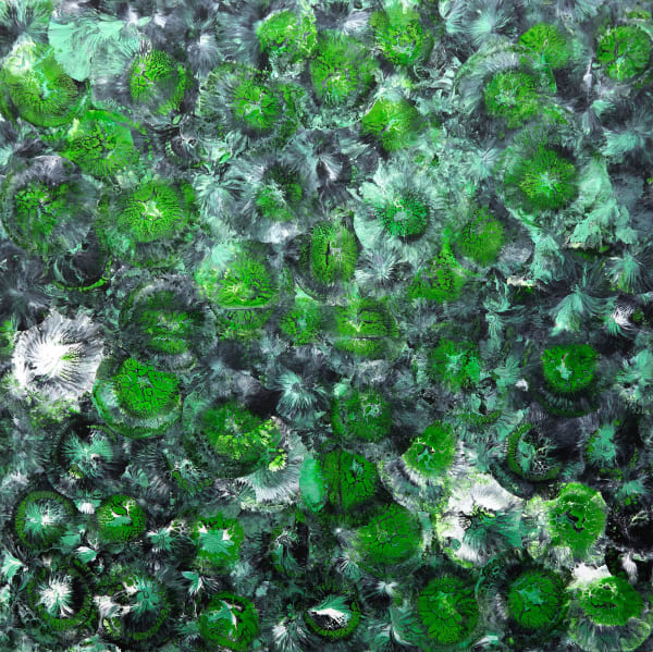 2022 Mixed Media 100 x 100 cm Impact Series