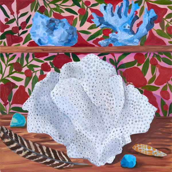 Anna Valdez, Blackcup Coral on Shelf, 2020