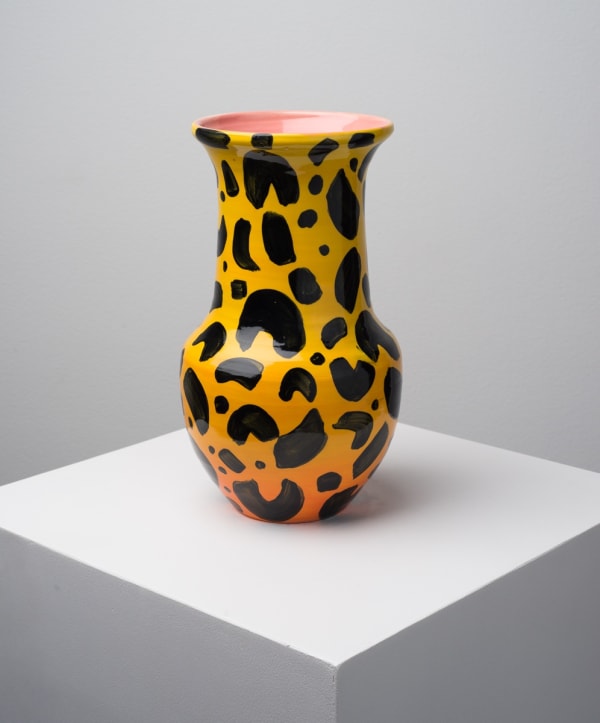 Anna Valdez, Leopard Vase V2, 2020