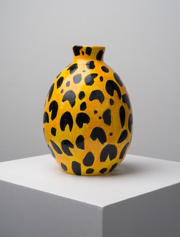 Anna Valdez, Leopard Vase V3, 2019