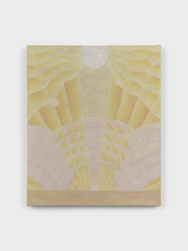 Jessica Cannon, Dawn Cycle, Violet and Gold, 2024