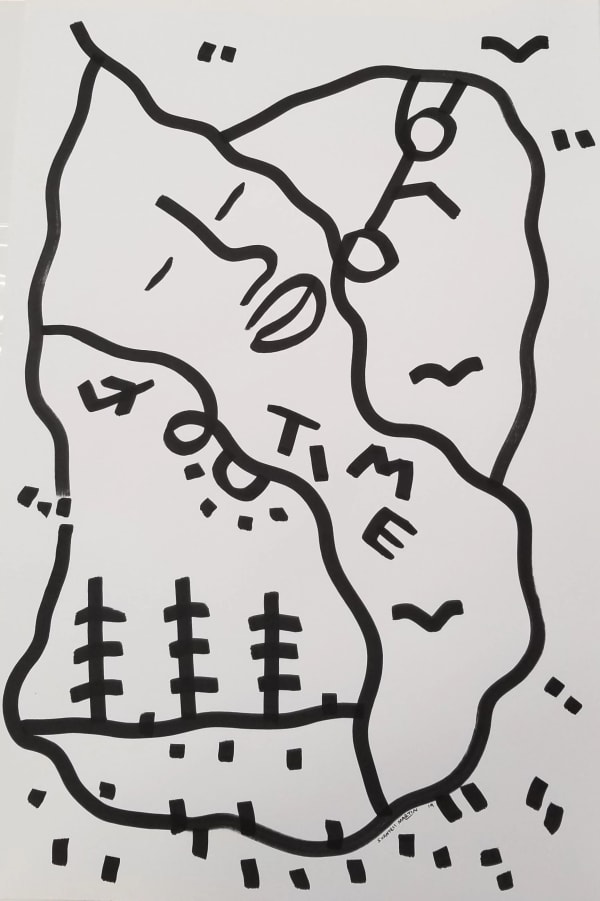 Shantell Martin, Time, 2019