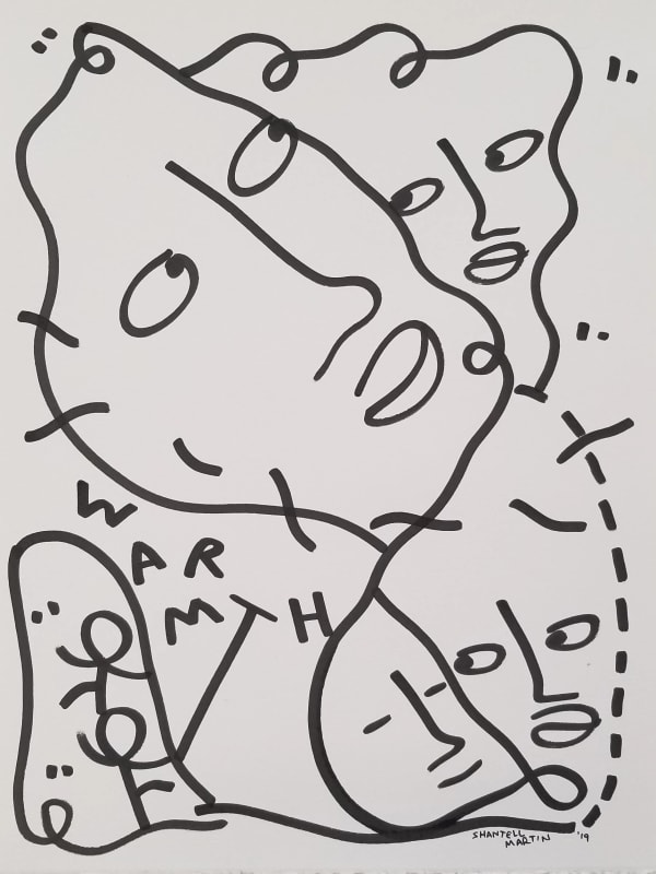 Shantell Martin, WARMTH, 2019